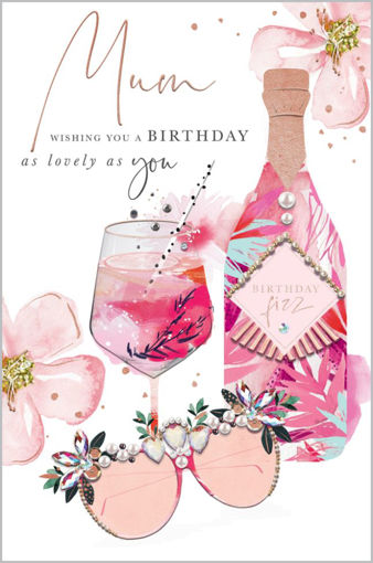 Picture of LOVELY MUM BIRTHDAY CARD